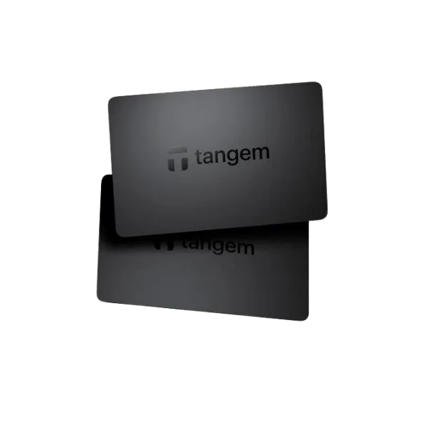 Tangem Wallet, korttimuotoinen laitelompakko