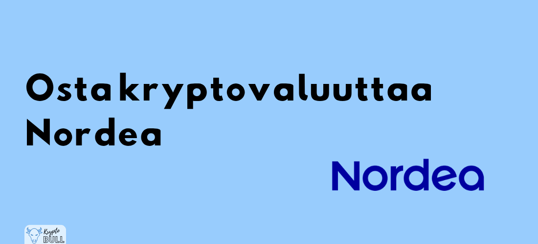 osta kryptovaluuttaa nordea